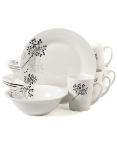 Gibson Netherwood 12-Piece Dinnerware Set